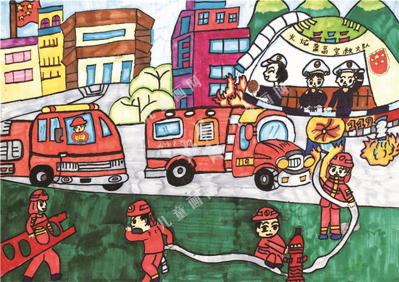 火焰蓝高空救火队